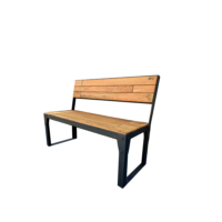 THE PIAZZA BENCH/BACK